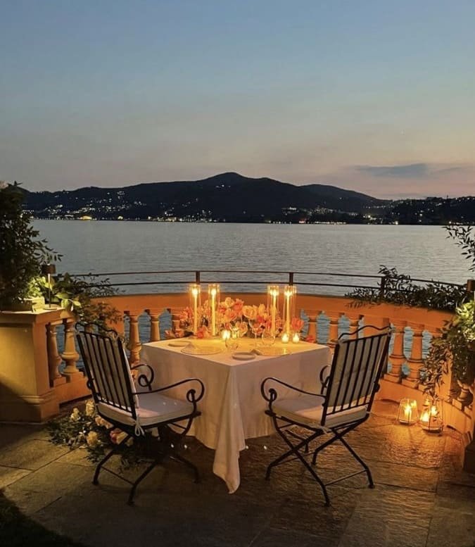 Dinner under the stars